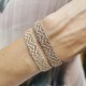 Armband Ella grau