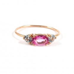 Ring Greta pink