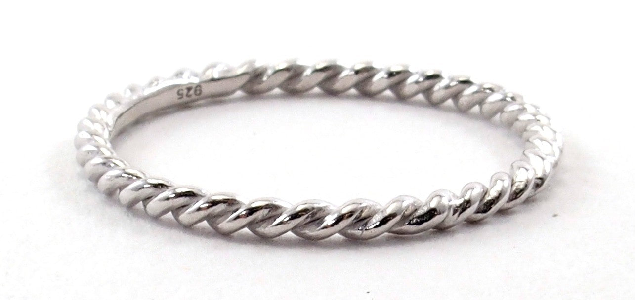 Ring Twist Silber