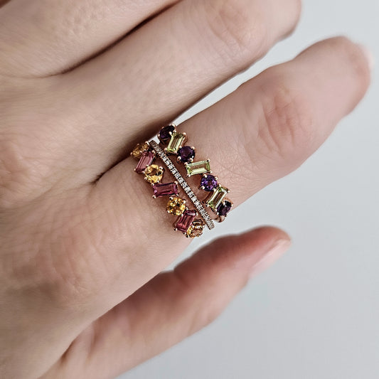 Ring Barbara pink