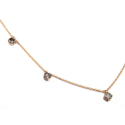 Diamantkette Vanya grey