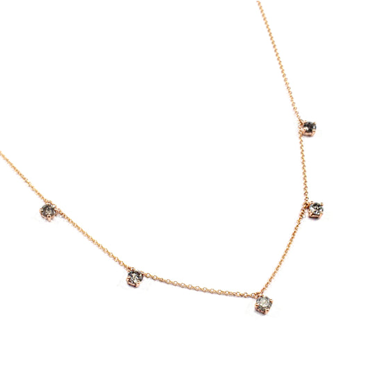 Diamantkette Vanya grey