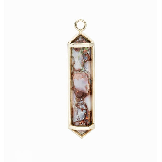 Anhänger Ojo rosa Opal