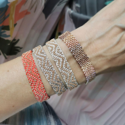 Armband Ella grau