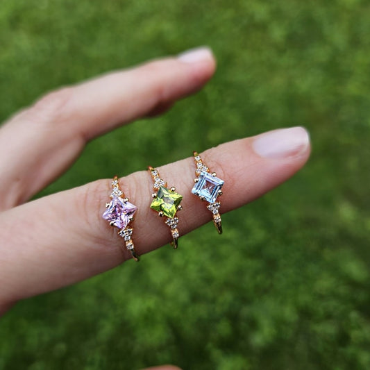 Ring Sanja rosa
