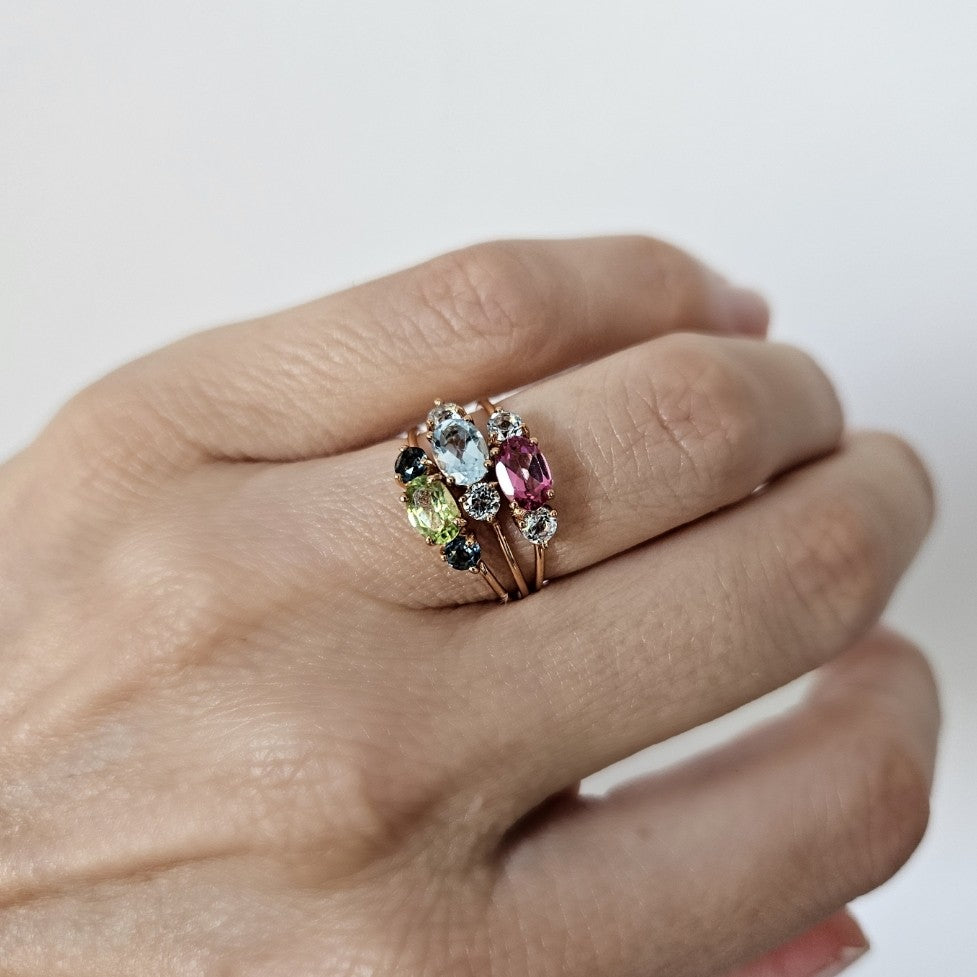 Ring Greta pink