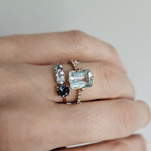 Ring Luisa blau