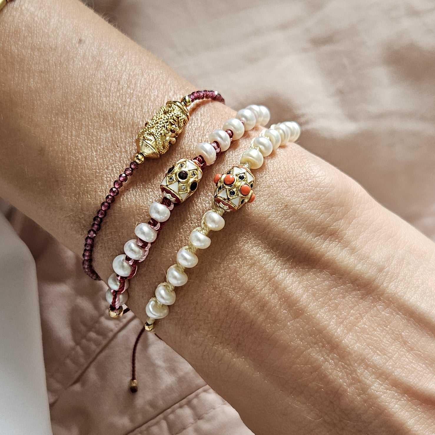 Armband Orisha koralle