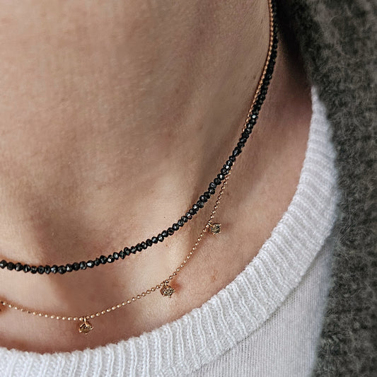 Halskette Black Diamond