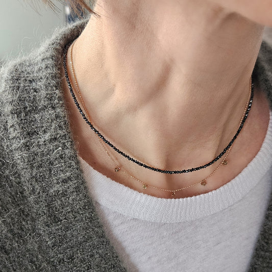 Halskette Black Diamond