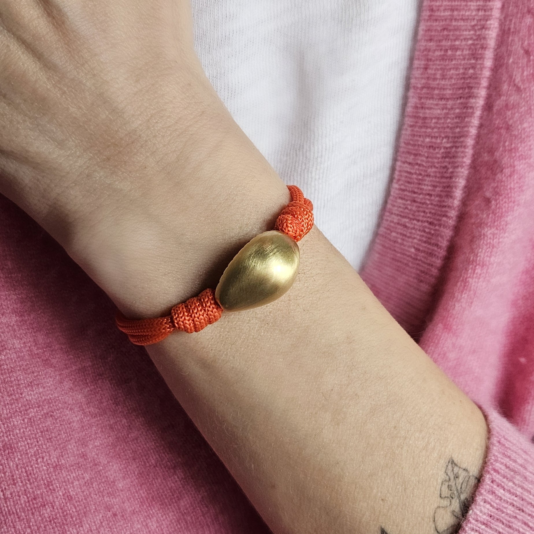 Armband Naga orange
