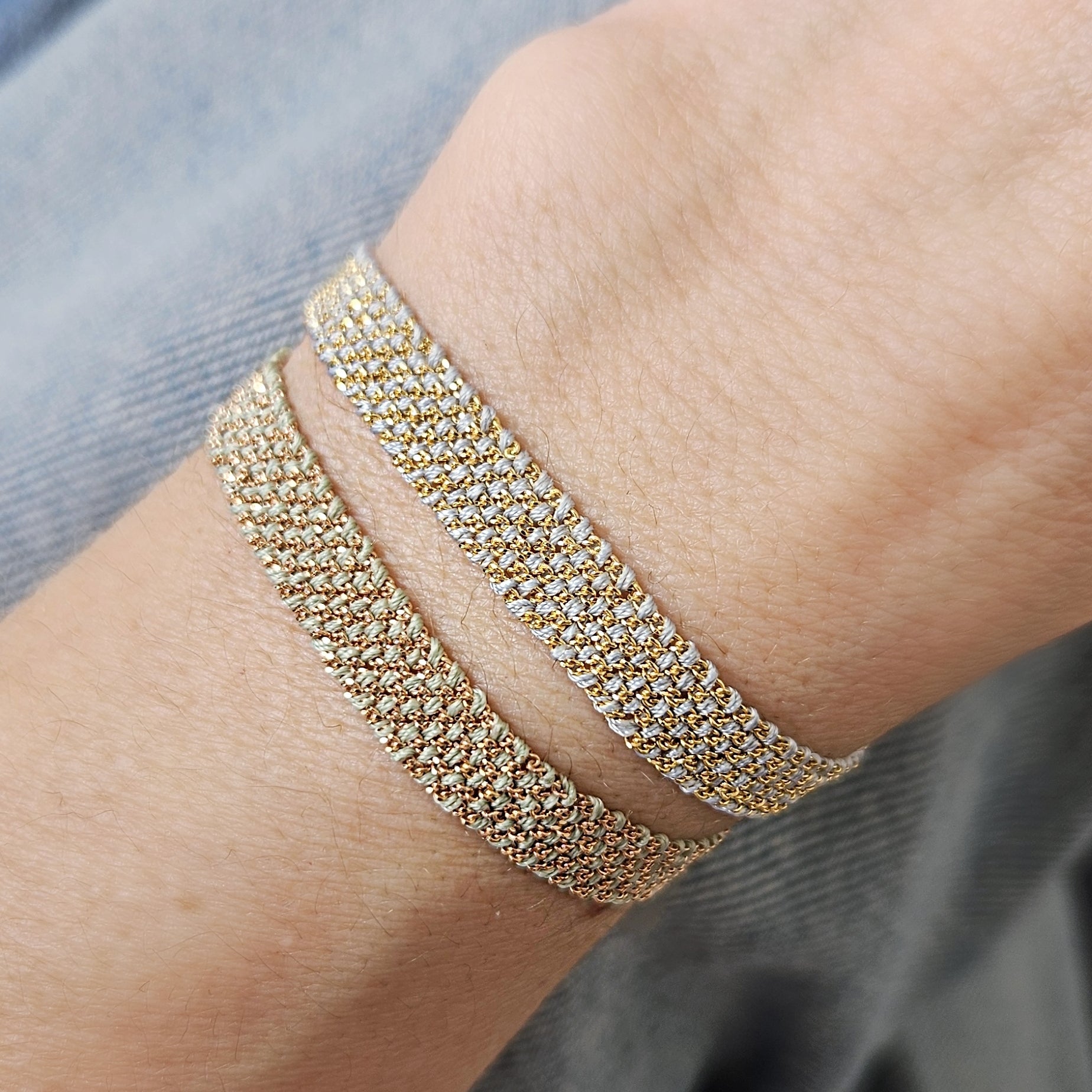 Armband Lara Salbei