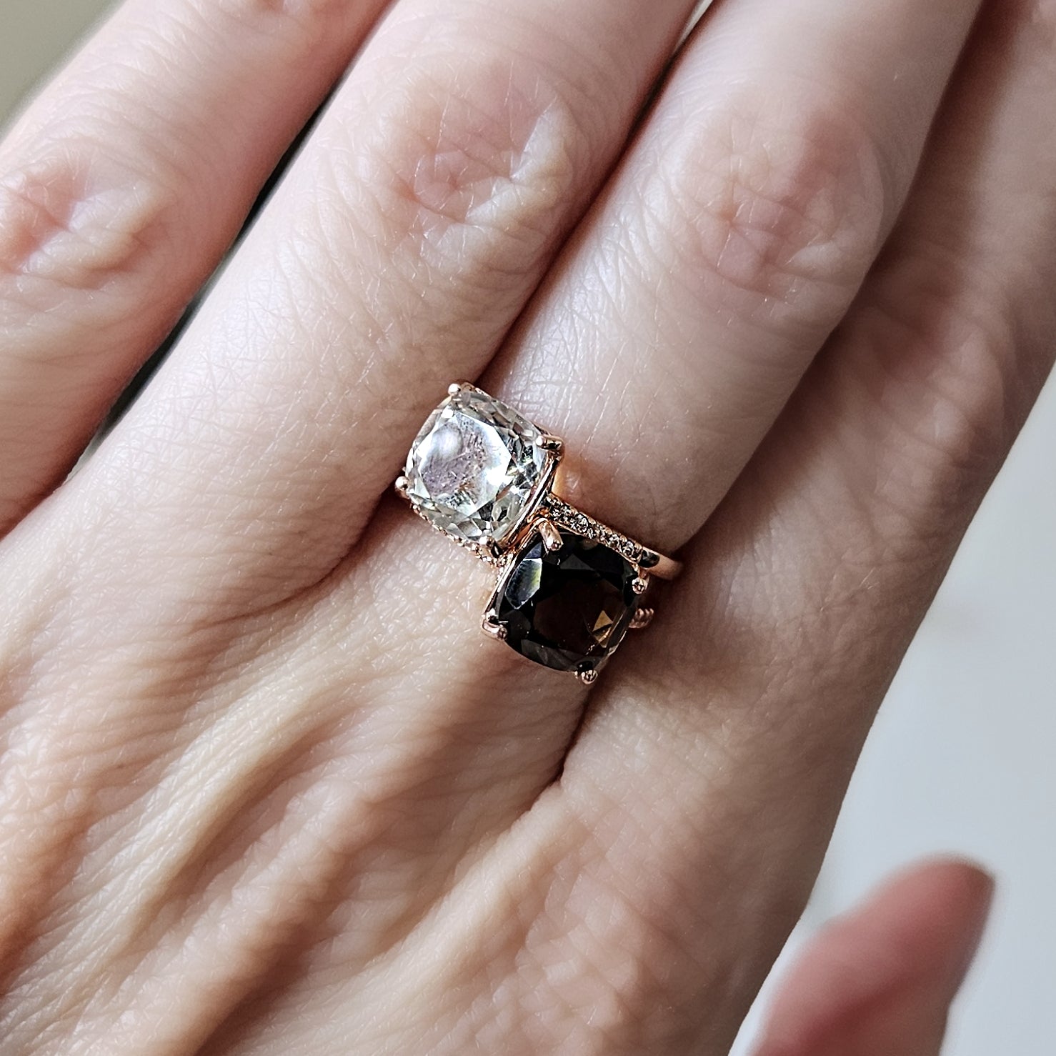 Ring Lana Prasiolith
