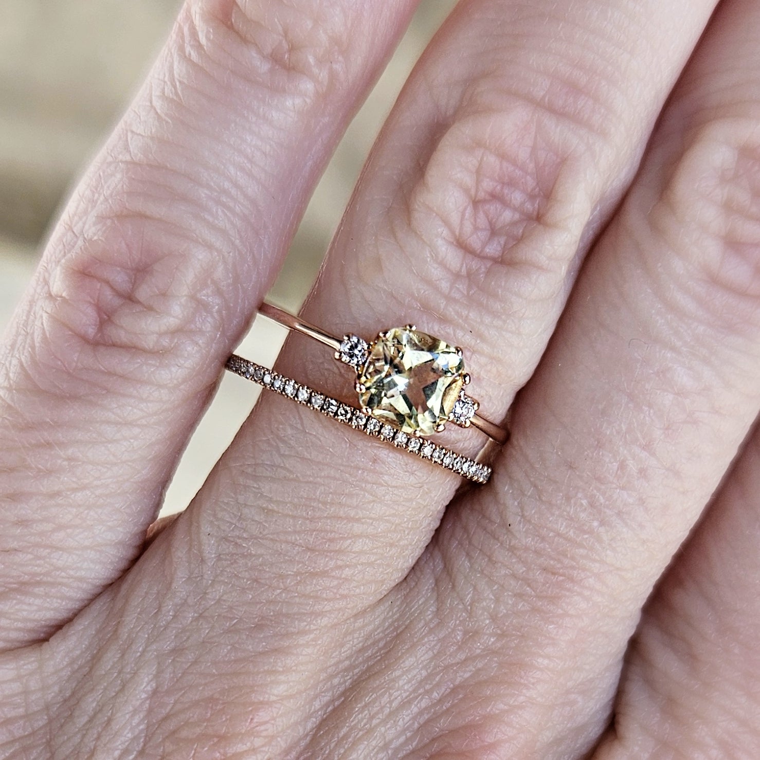 Ring Pina Lemonquarz