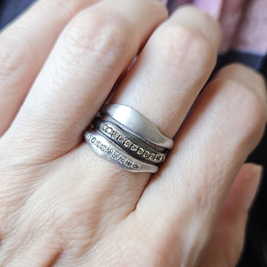 Ring Daphne weiß