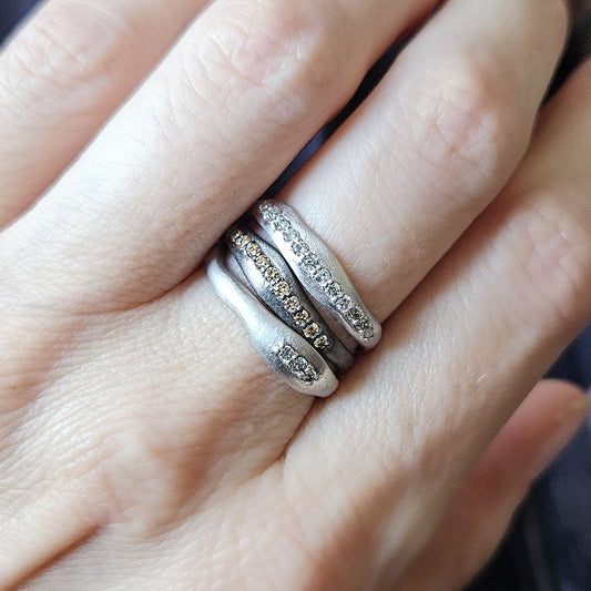 Ring Daphne weiß
