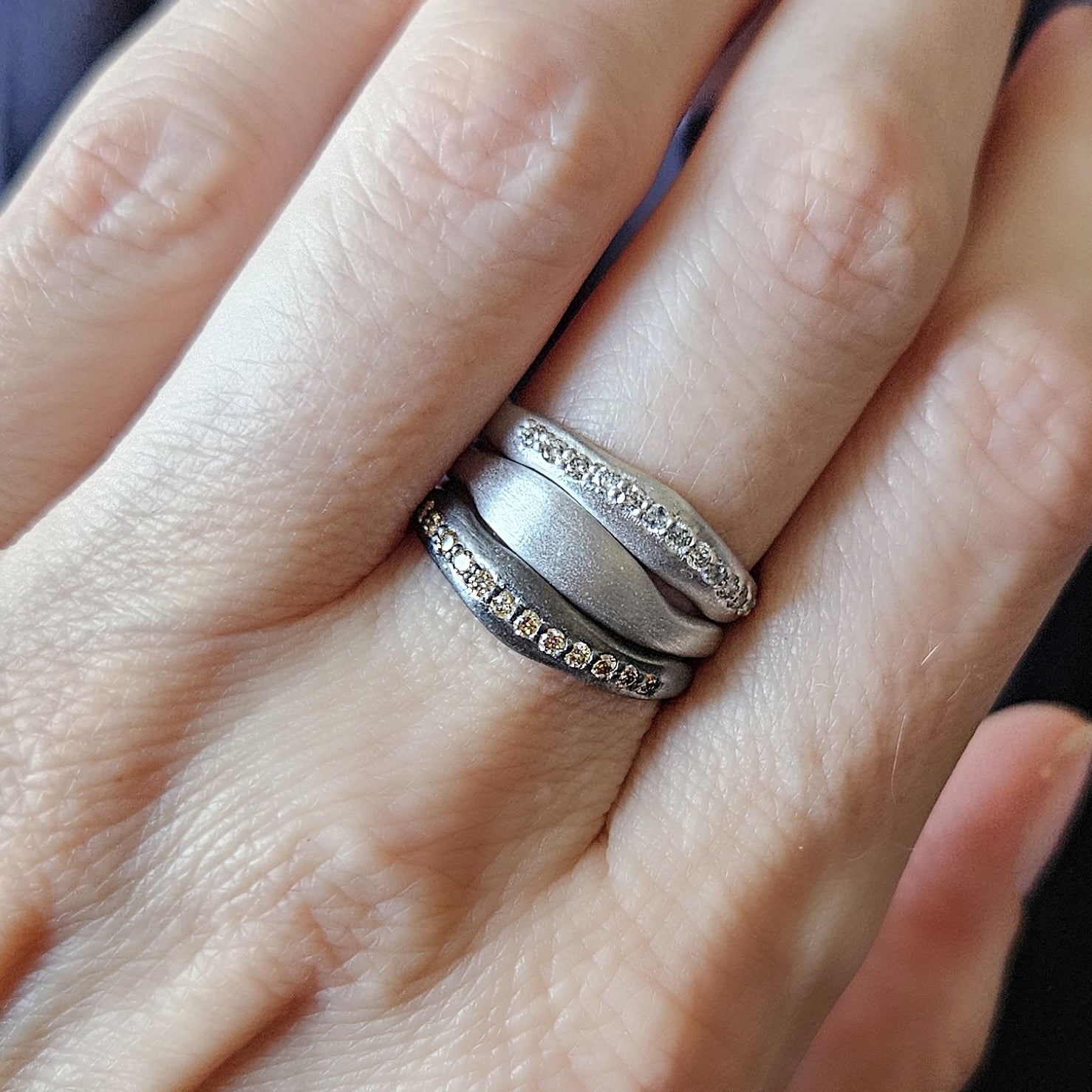 Ring Daphne schwarz