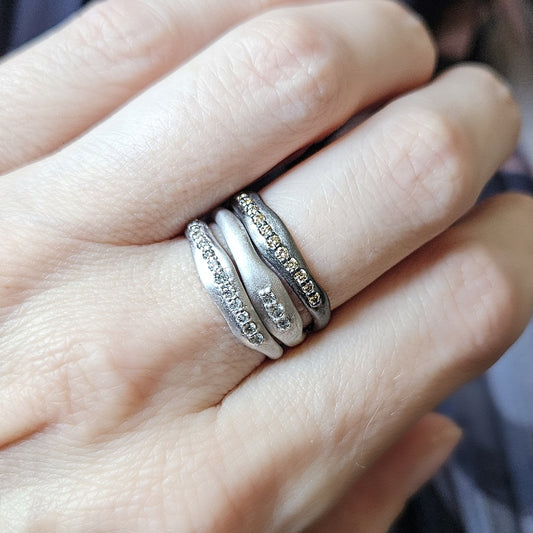 Ring Daphne weiß