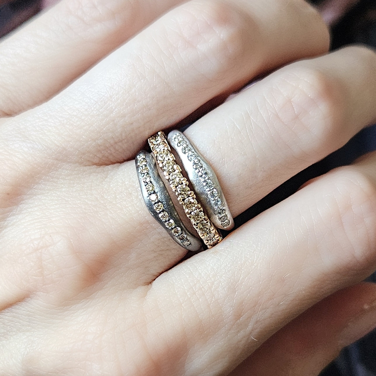 Ring Daphne schwarz