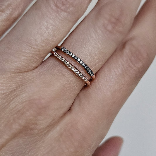 Memoryring Marina grau