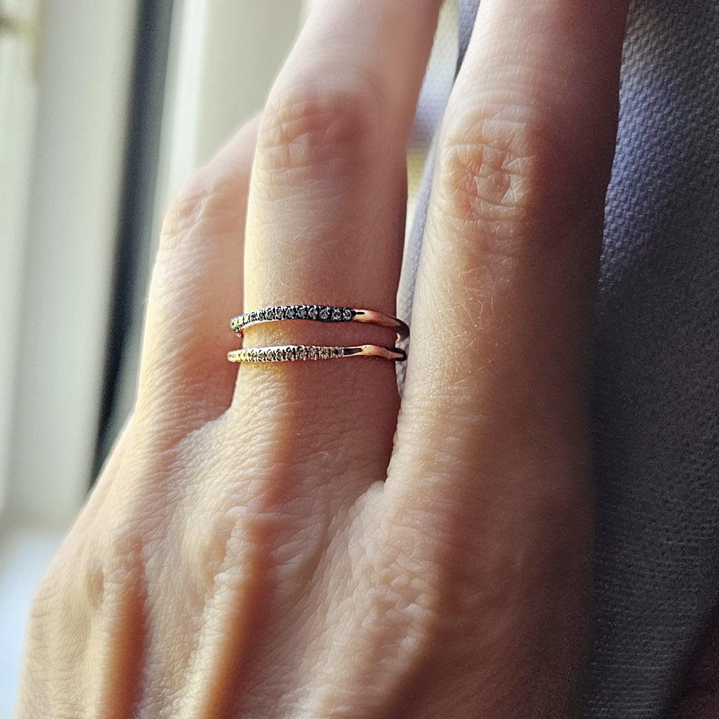 Memoryring Marina braun