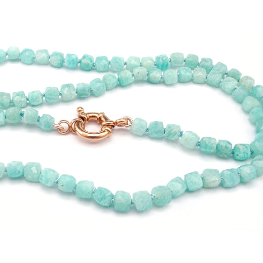 Halskette Amazonit