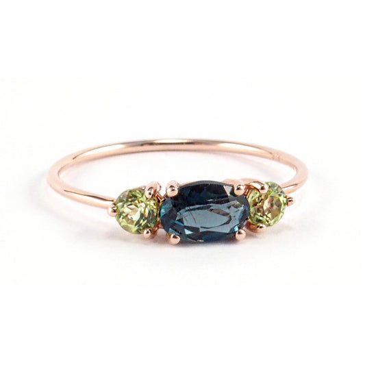 Ring Greta blau