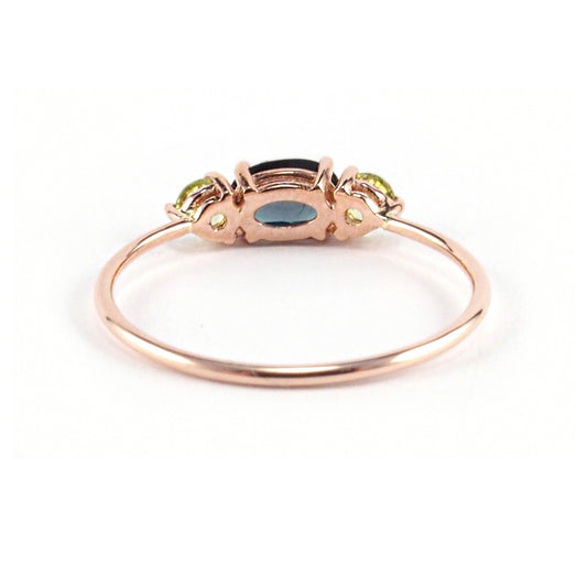Ring Greta blau