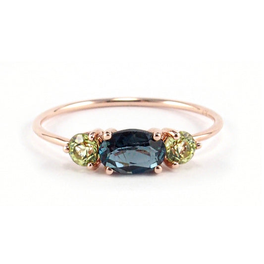 Ring Greta blau
