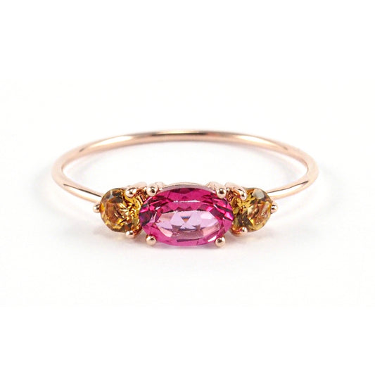 Ring Greta pink