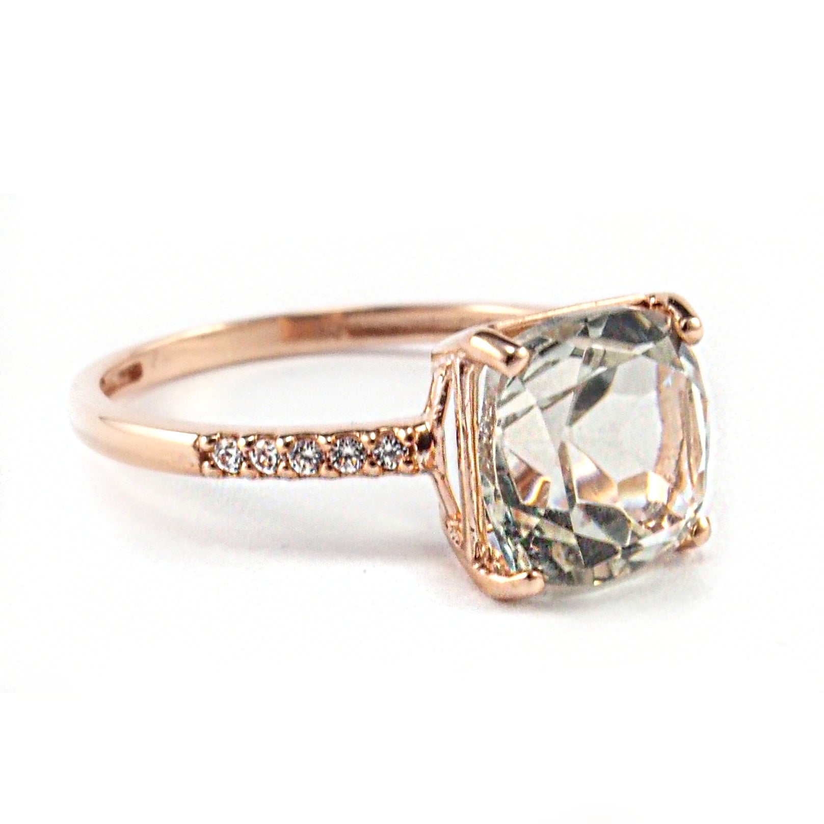 Ring Lana Prasiolith
