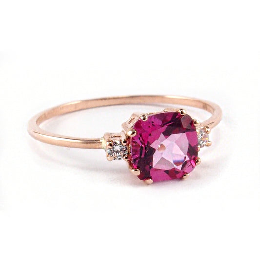 Ring Pina pink Topas