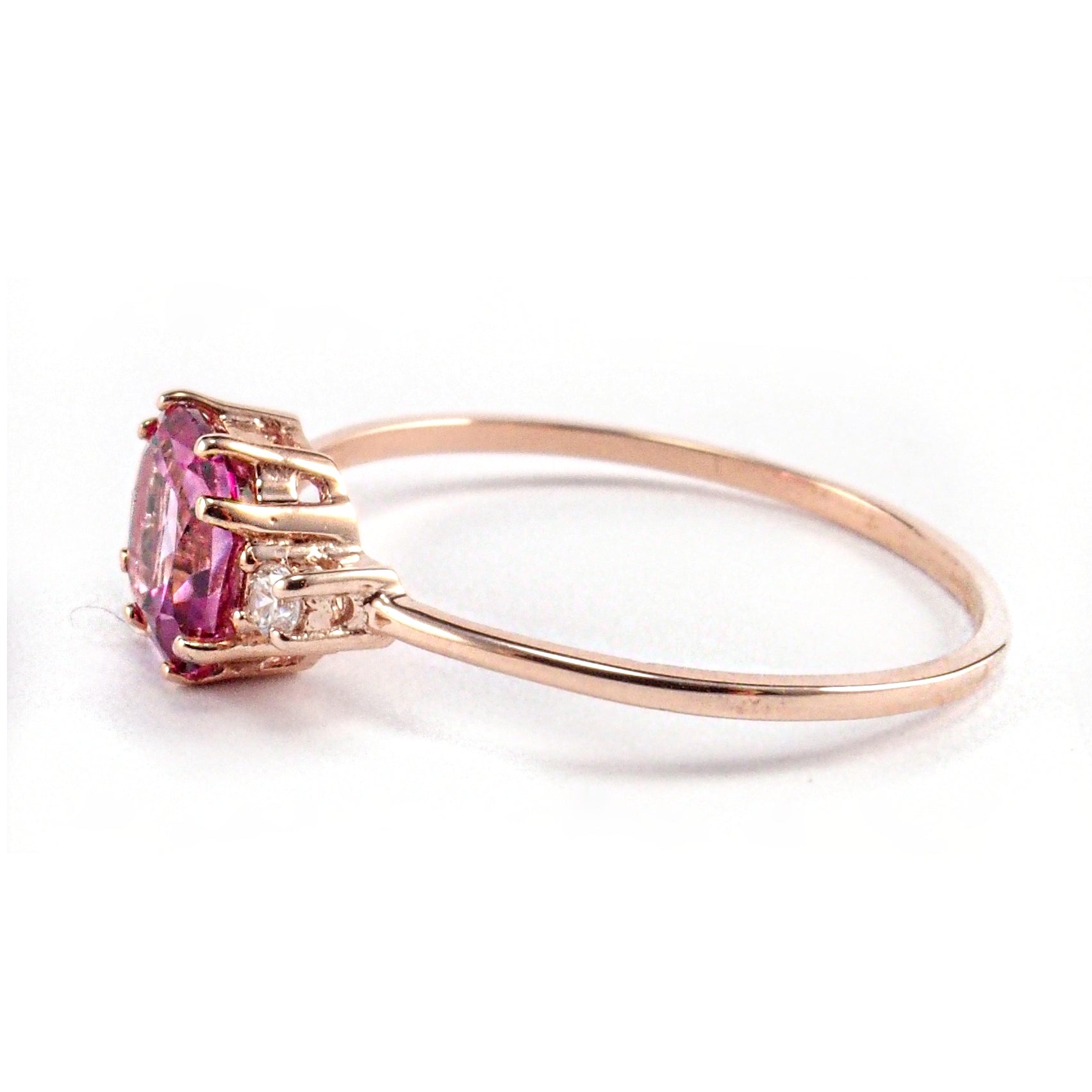 Ring Pina pink Topas