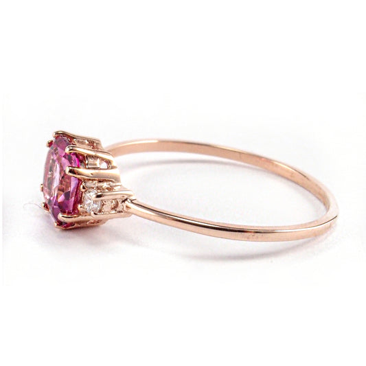 Ring Pina pink Topas