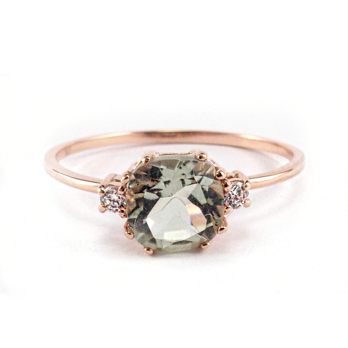 Ring Pina Prasiolith