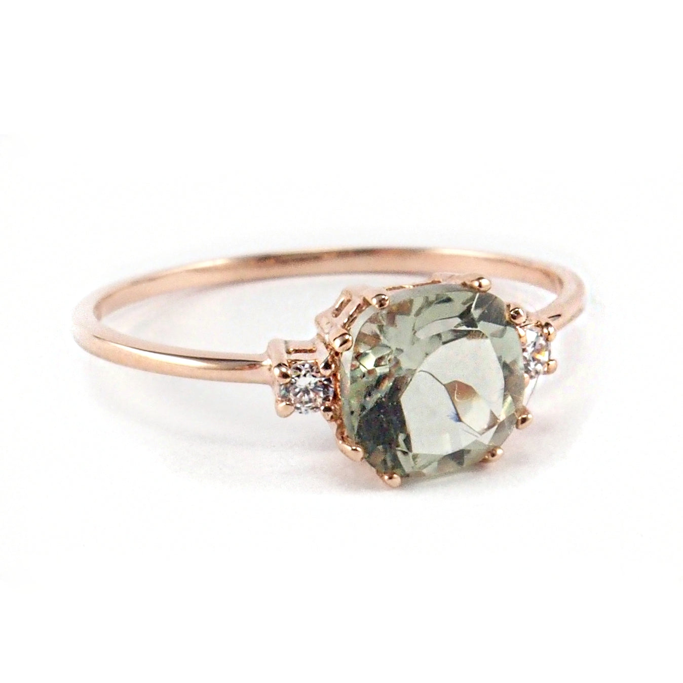 Ring Pina Prasiolith