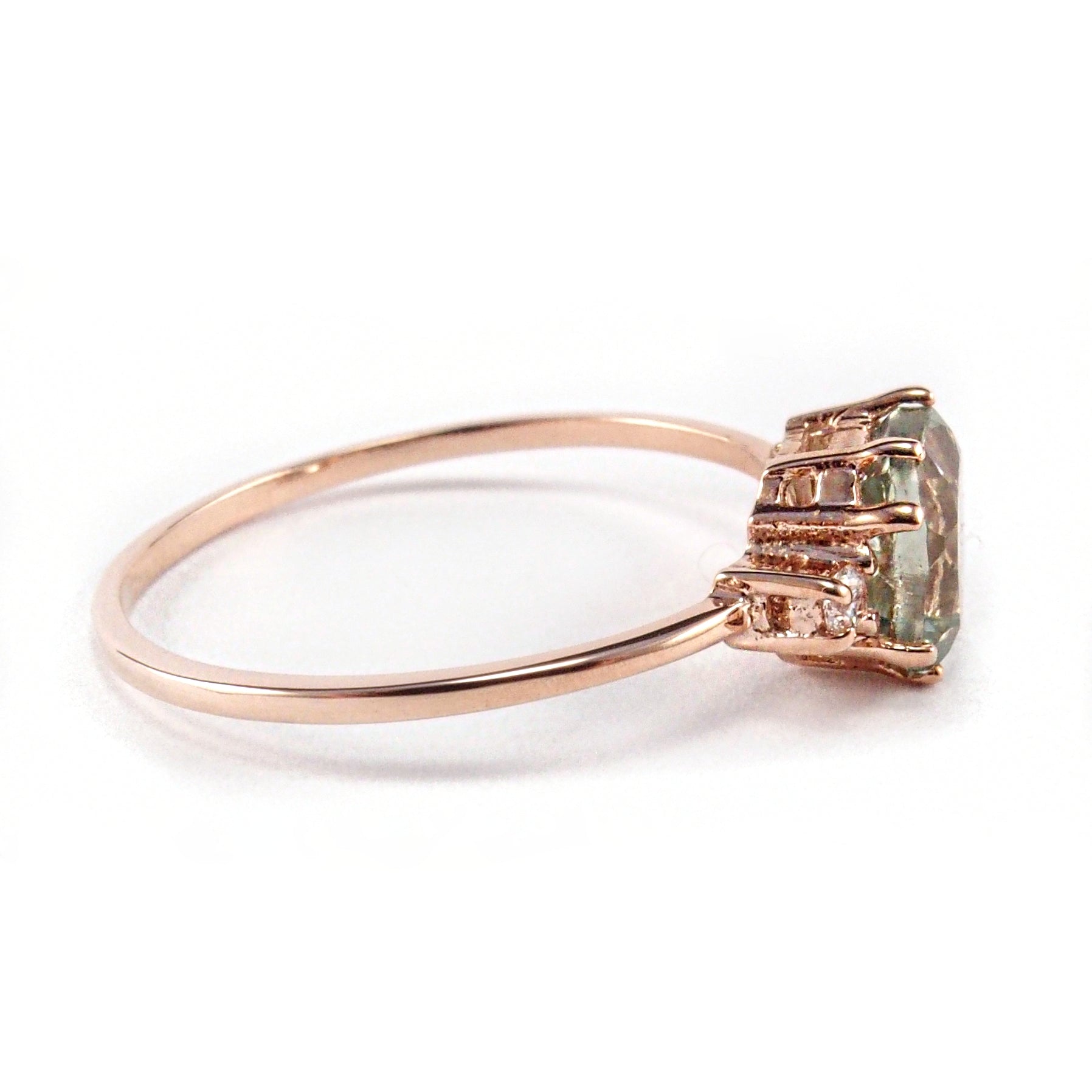 Ring Pina Prasiolith