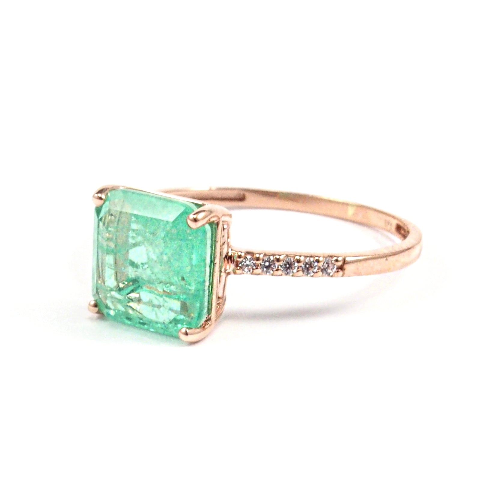 Ring Lana Green Quarz