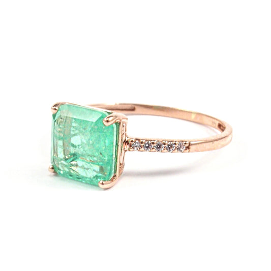 Ring Lana Green Quarz