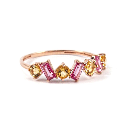 Ring Barbara pink