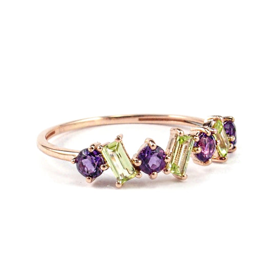 Ring Barbara violett
