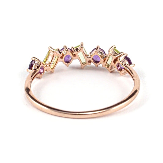 Ring Barbara violett