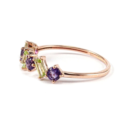 Ring Barbara violett