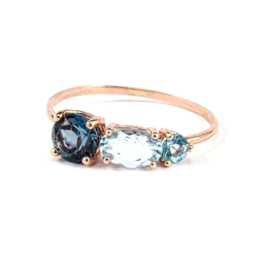 Ring Luisa blau